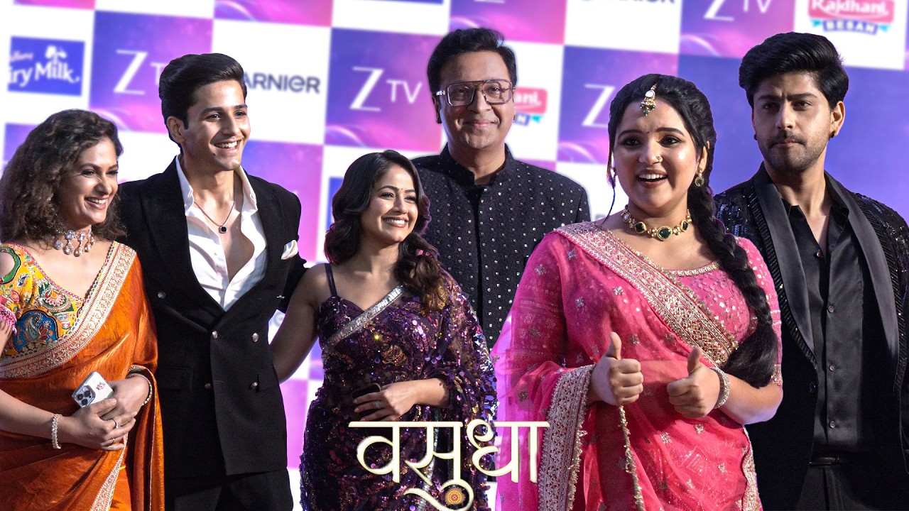 Vasudha serial Star Cast arrive at Zee Kutumb Awards Nomination Party 2026 | Priya Thakur, Abhishek