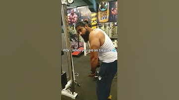 When you are on Creatine 💦 #gym #creatine #funnyvideo  #shorts #akshaykumar #meme
