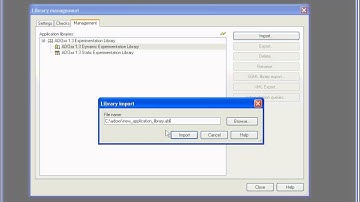 Import New Application Library in ADOxx