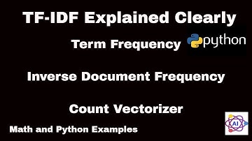 NLP Basics - Term Frequency - Inverse Document Frequency (TFIDF)