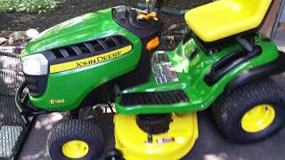 John Deere E130  review