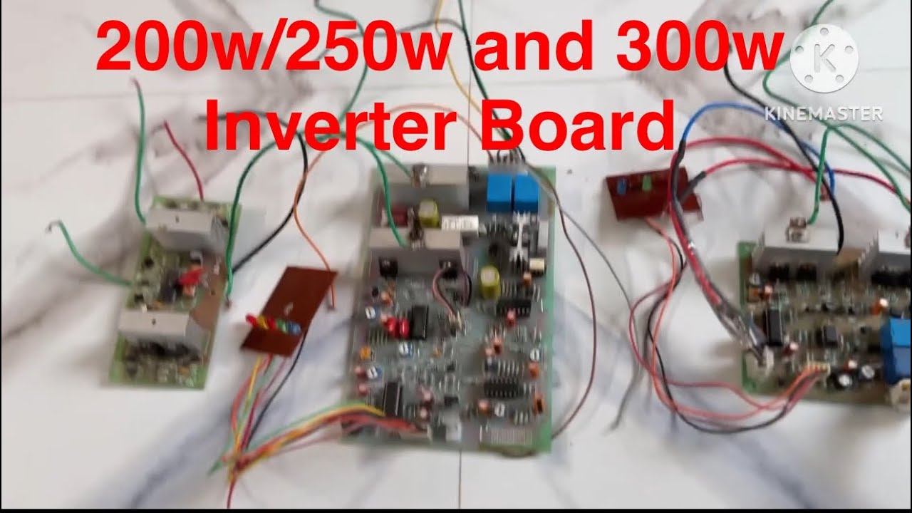 200w And 300w Full Automatic Inverter Kit ll 200w/300w/250w Fully Automatic Inverter Board 