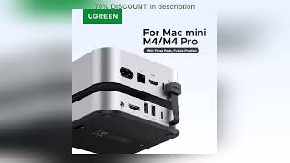 A must-have product! UGREEN Mac Mini Docking Station USB HUB Type-C to DP 4K240Hz M.2 NVMe SSD Slo