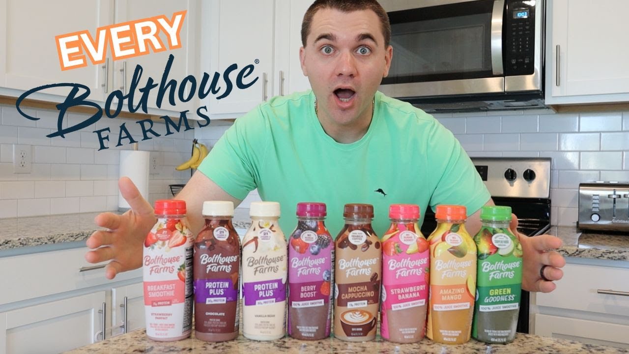 We tried EVERY Bolthouse Farms Beverage