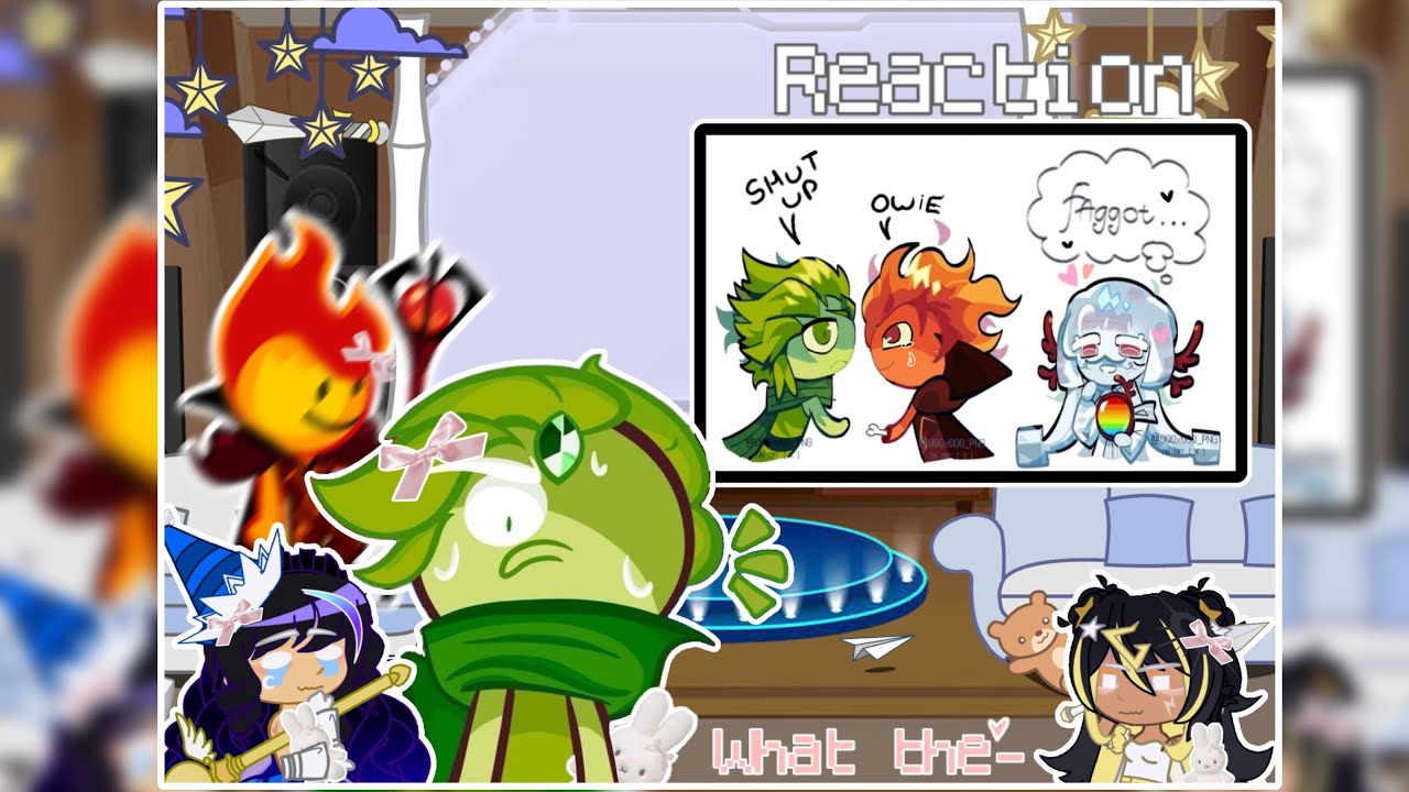 *.Legedaries React to Agar agar Cookie and ??.* || Crk reaction 🥀🥀....