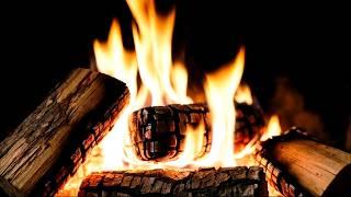 Cozy Autumn Fireplace Ambiance 🔥 Real Burning Logs & Crackling Sounds for Sleep, Study & Relaxation