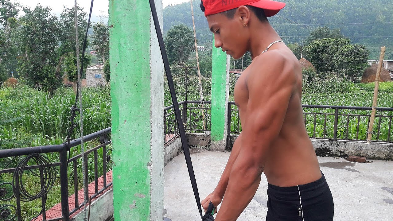 Triceps Workout Without weights | ANISH FITNESS