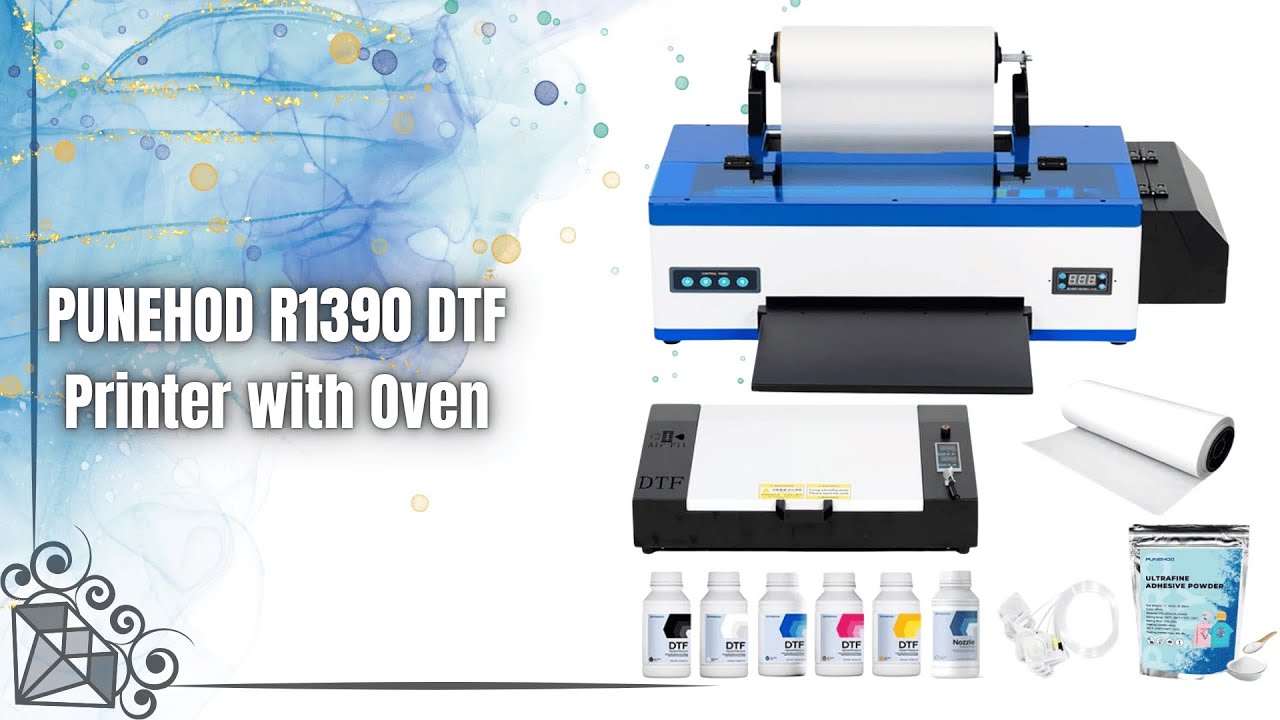 Обзор принтера PUNEHOD R1390 DTF | Создание бизнеса по печати футболок формата A3!