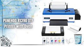 PUNEHOD R1390 DTF Printer Review | A3 T-Shirt Printing Business Setup!