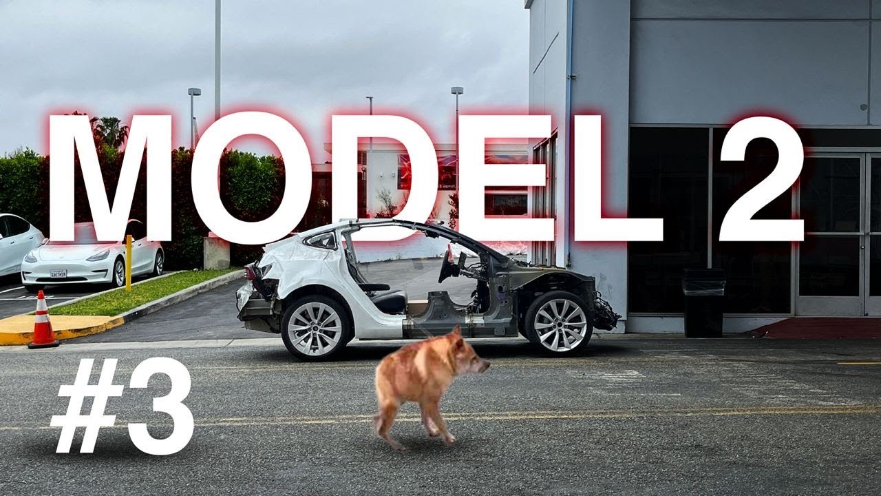 Sprtest Tesla MODEL 2 First look / TESLA MODEL 3 MERCEDES/ Ep 3 : the shortest Tesla ...