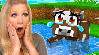 Minecraft but I'm Saving Baby Animals...