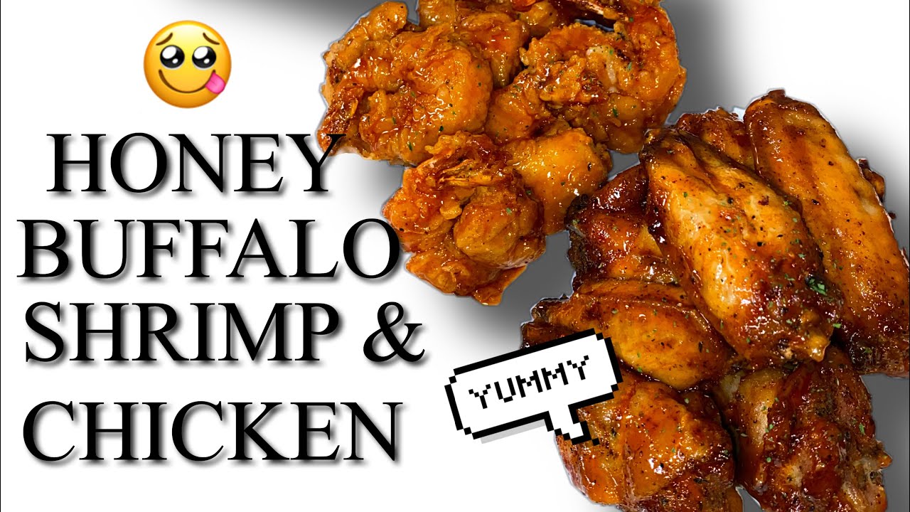 Honey Buffalo Shrimp Chicken W Homemade Ranch Tamar S Kitchen Youtube