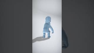 Casual Young Boy in Blue Hoodie - AI Rigged 3D Character