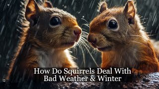 How Squirrels Deal With Rain & Cold Winters