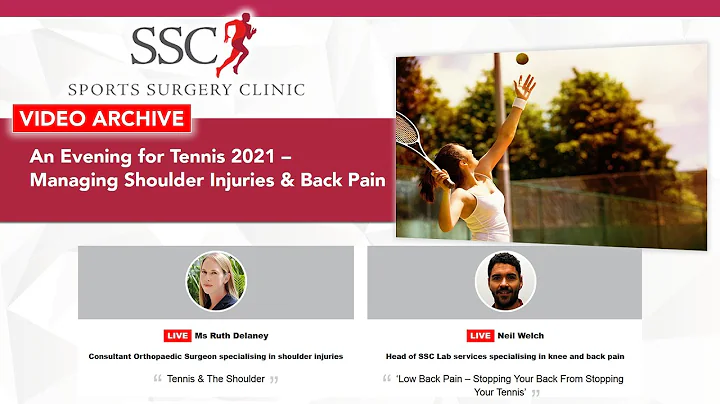 LIVE: 'Evening for Tennis' at Sports Surgery Clini...