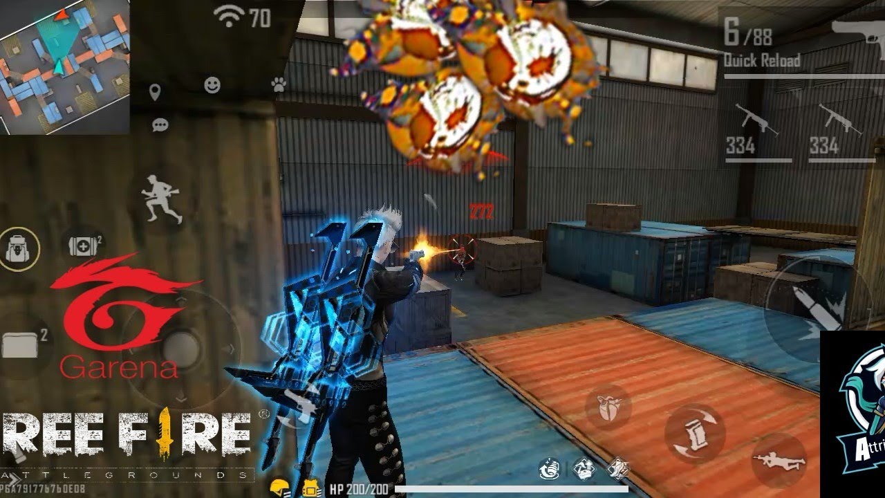 iron cage ll op match ll Garena free fire ll Attri Gamerz ll 
