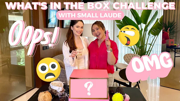 WHAT'S IN THE BOX CHALLENGE with SMALL LAUDE | Jes...