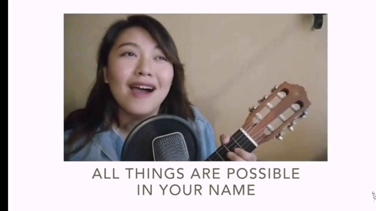 Watch Over Me & In your Name Medley By: Cathy Go - YouTube