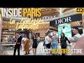 Galeries Lafayette Paris: A Day in the Life - Walking Tour  4k Must See Top 10 places in Paris