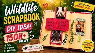 scrapbook ideas|wildlife scrapbook|wildlife scrapbook ideas|animal scrapbook|🦁🐯