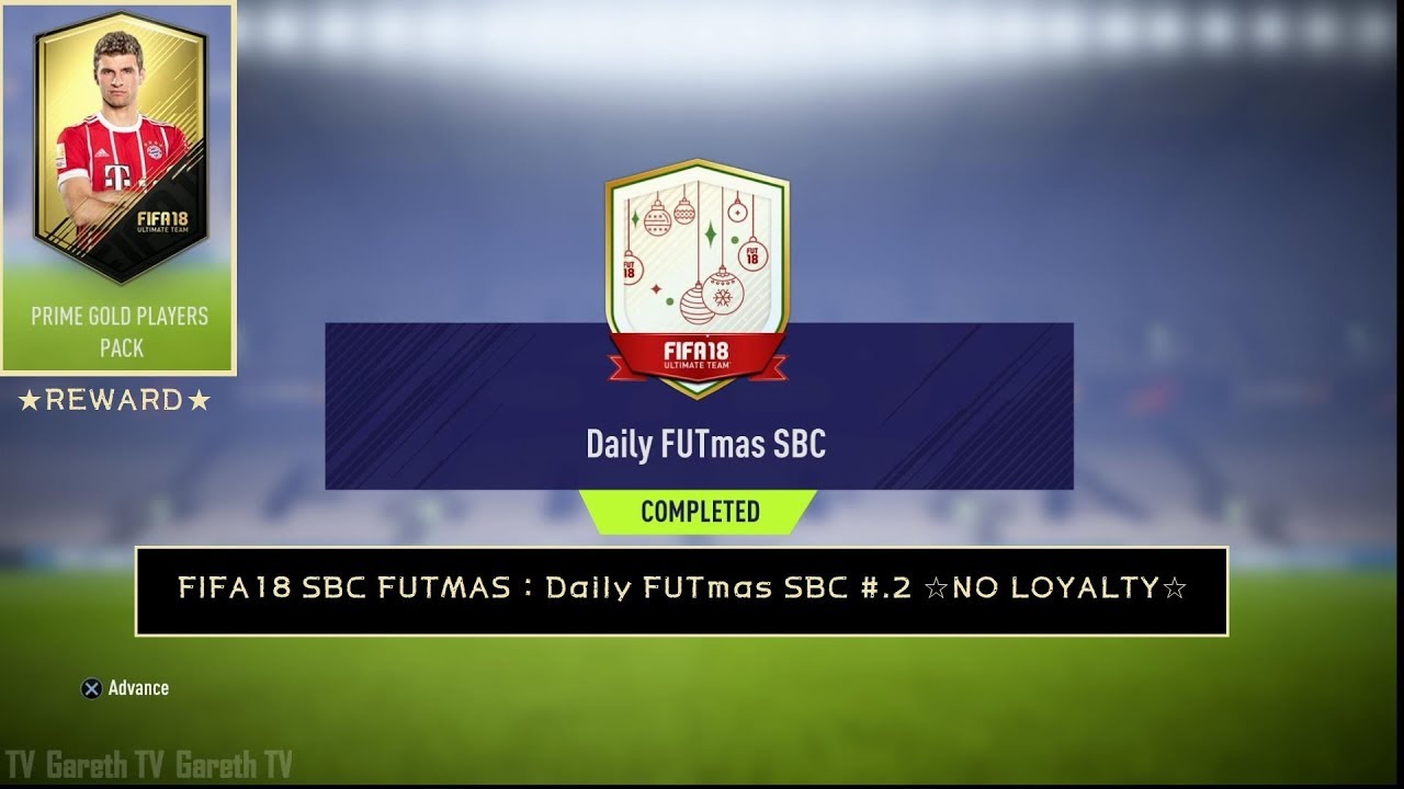 FIFA18 SBC FUTMAS : Daily FUTmas SBC #.2 ☆NO LOYALTY☆