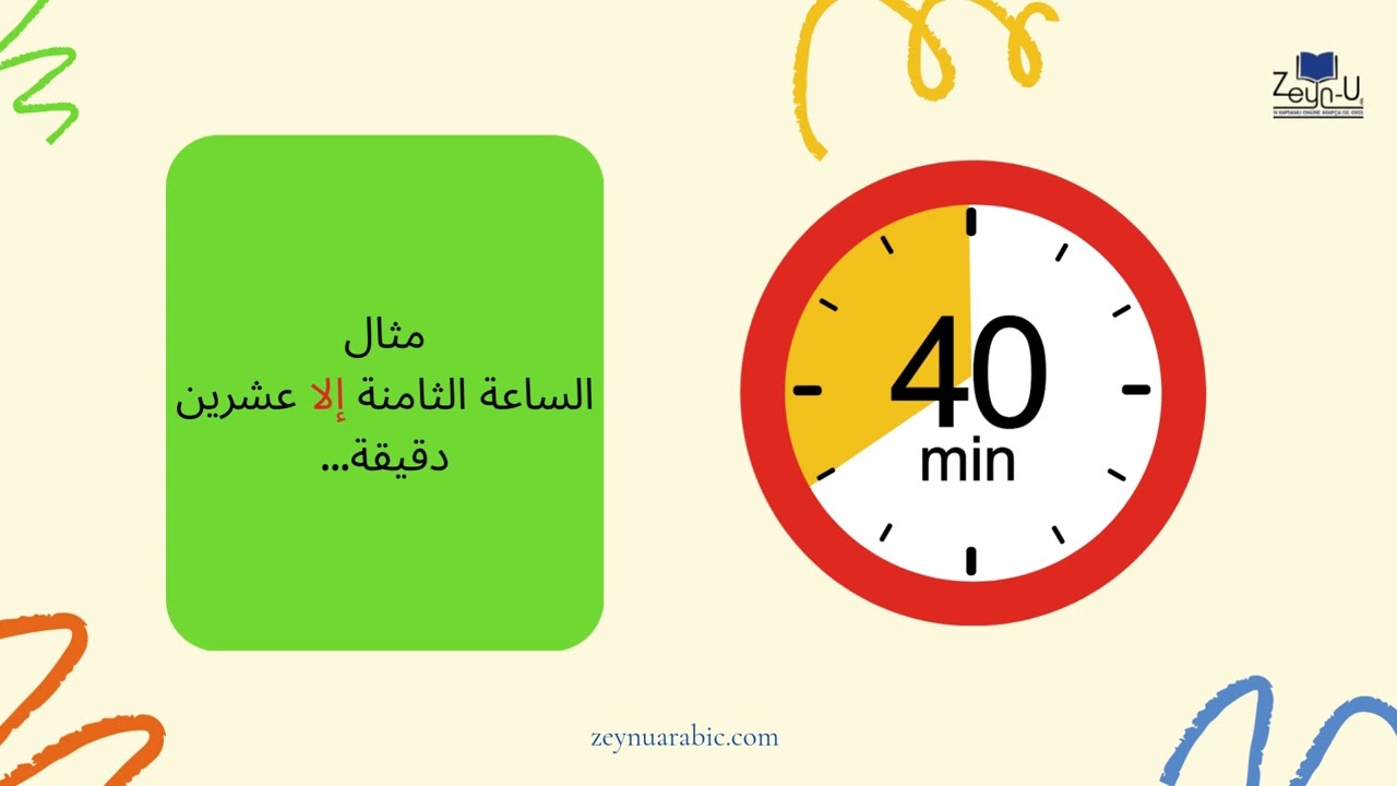 🕒 Arapça Saatler | Detaylı Anlatım + Pratik 1