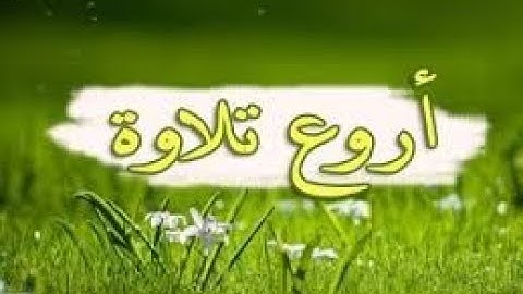 سورة المعارج بصوت الشيخ ادريس ابكر من اروع التلاواة