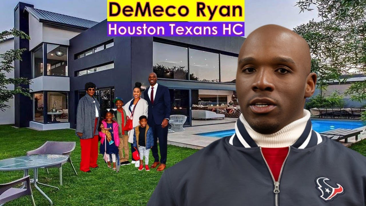 Meet DeMeco Ryans' Wife, Parents, Siblings, 4 Children, Family, NFL career, House, Salary, Net worth