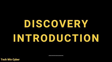 Module 6 - Discovery - Introduction - Delinea Course - Tech Win Cyber