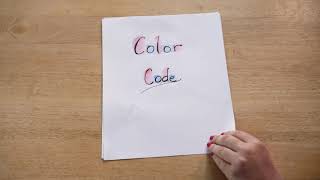 Spelling Game - Color Code