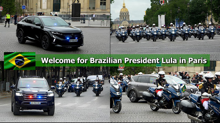 Brazilian President Lula Receives a Warm Welcome in Paris