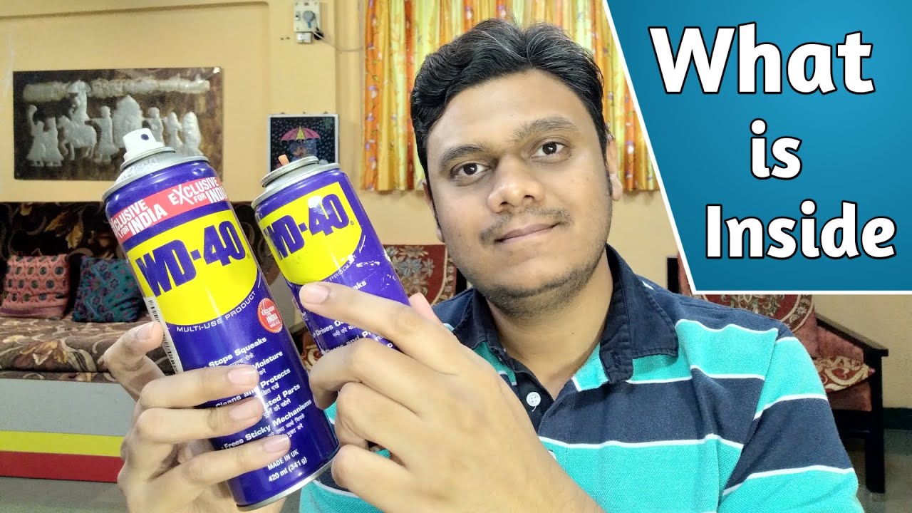 What is Inside a Can of WD40? Whats the Actual Color of WD40, Is it