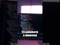 Generating a Windows reverse shell .exe