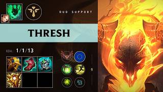 Thresh Support vs Taric - EUW Grandmaster Patch 26.14