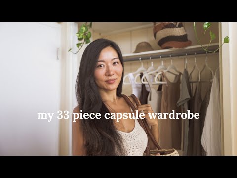 I Reduced My Wardrobe To 33 Pieces.