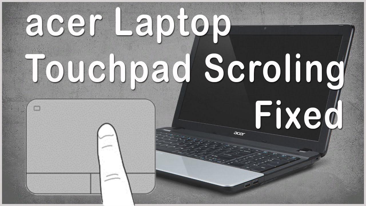 acer touchpad scroll driver download