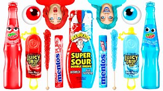 Red Food vs Blue Food Challenge | Crazy Hacks and Recipes by Multi DO Fun Challenge