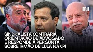 🔥Sindicalista abre exceção e responde pergunta de Pimenta sobre irmão do Lula🔥Oposição tumultua