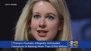 Elizabeth Holmes, Founder Of Theranos, Charged With “Massive” Fraud