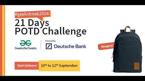 Master the Code | GeeksforGeeks Problem of the Day (POTD) | Daily Coding Challenge