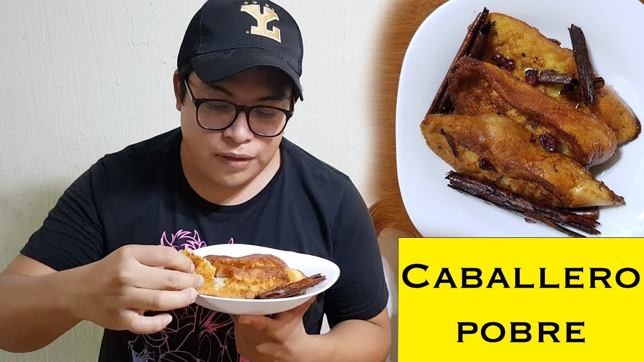 CABALLERO POBRE, fácil de preparar, pocos ingredientes, a mi estilo, YUCATECO, delicioso.