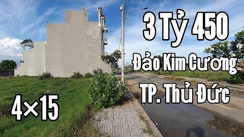 Bán Lô Đất Đảo Kim Cương 60M2 Giá 3 Tỷ 450 Tp. Thủ Đức