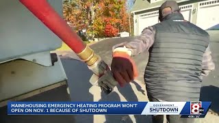Federal shutdown halts MaineHousing emergency heating aid program