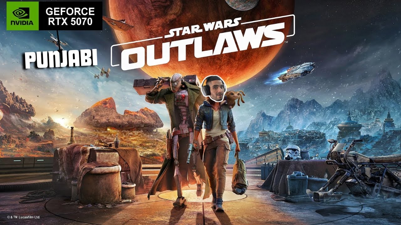 LIVE 🔴 | Brother vs Brother 🔥 Star war Outlaws Punjabi Live Stream | Desi Alean Action