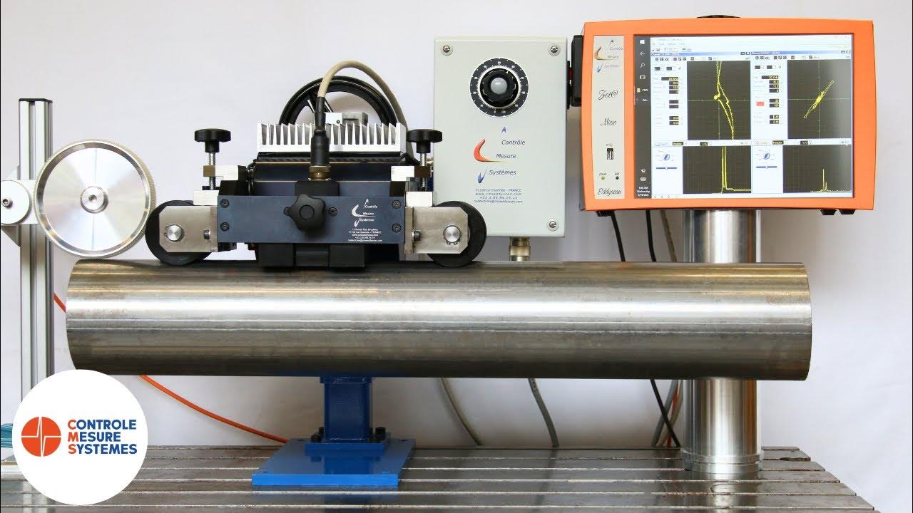 Eddy current sectorial unit for weld inspection YouTube