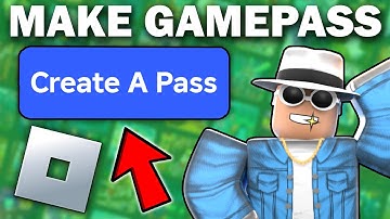How to Make a Roblox Gamepass on Mobile - EASY (Full Guide)