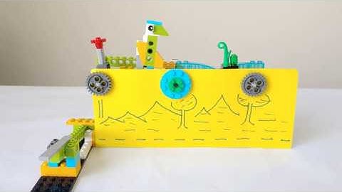 DINOSAUR GAME | Lego  Wedo 2.0