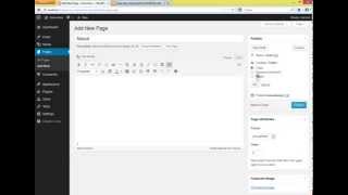 Wordpress Basic Part 8 ( Page )