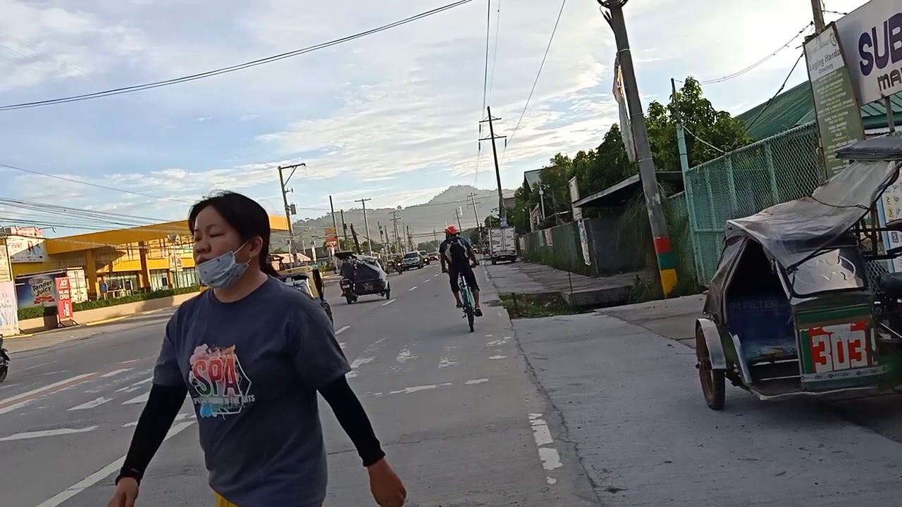 Subic Town Zambales along National Highway