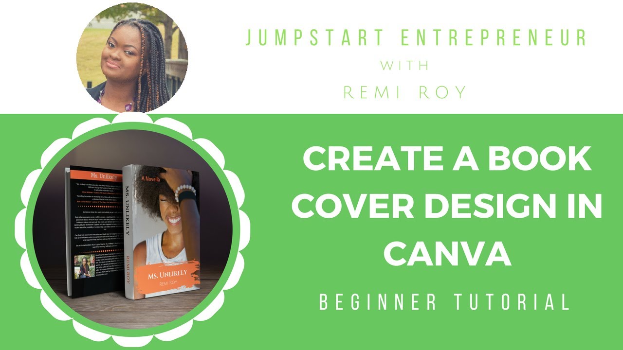 How to Create a Book Cover Design in Canva Part 1 